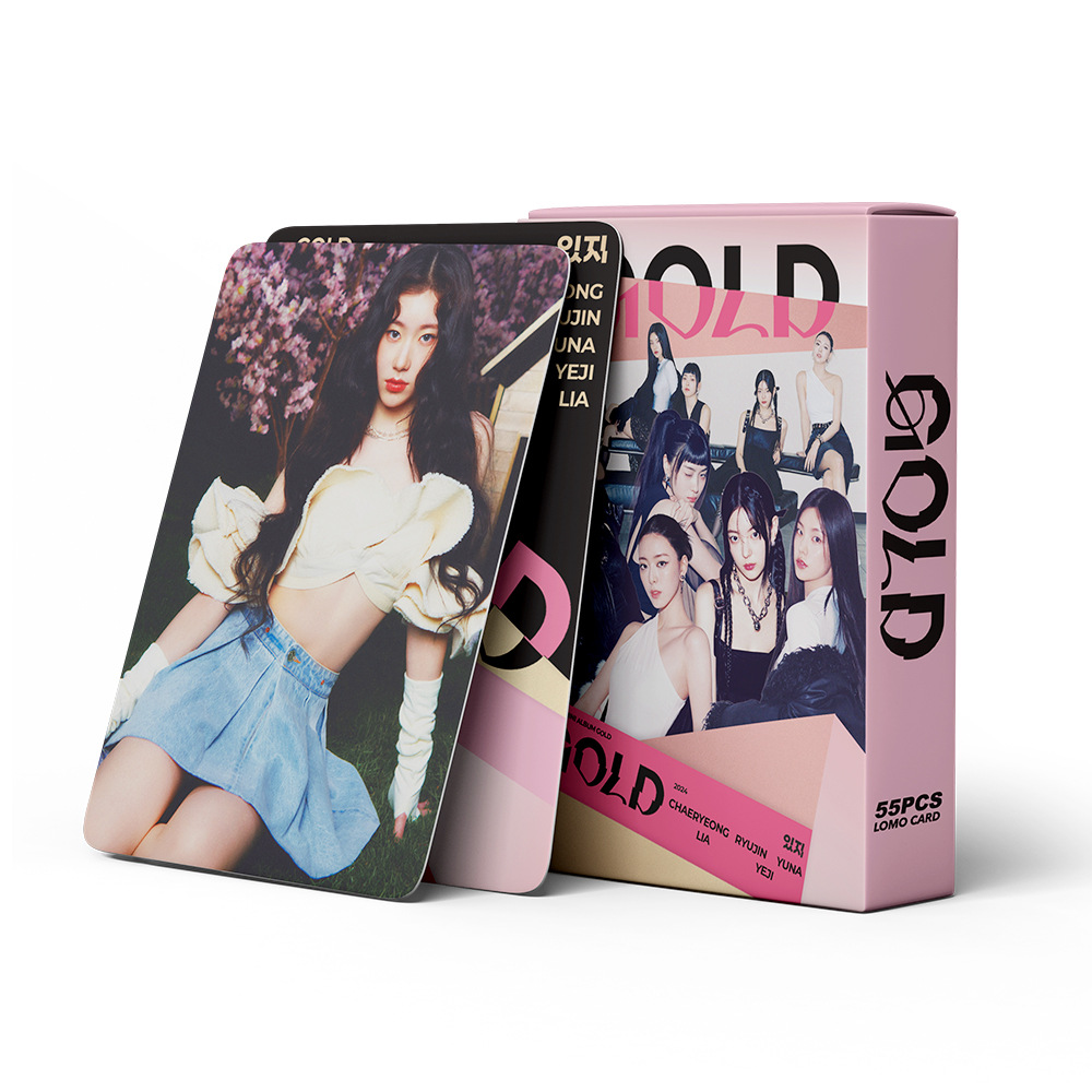 Variant ITZY-GOLD-LOMO卡